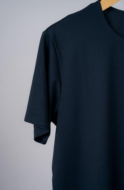 the gennady is an athletic t-shirt made out of breathable stretchy fabric that can be used for training or every day activities. designed to last and retain shape.