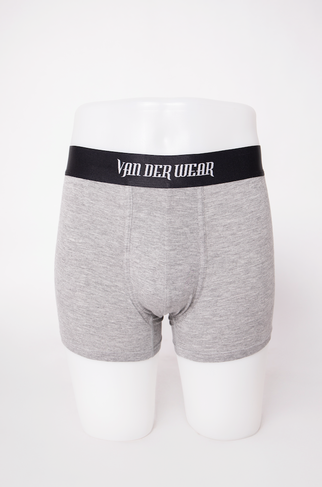 Simply the best mens boxers ever made. Grey performance mens boxers from lightweight stretch fabric.